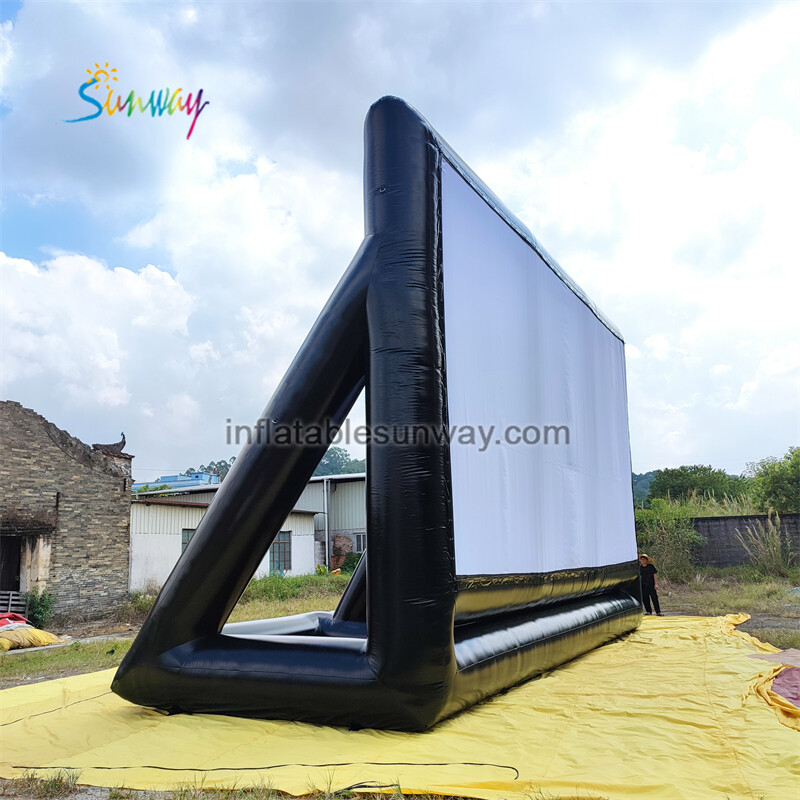 Inflatable screens